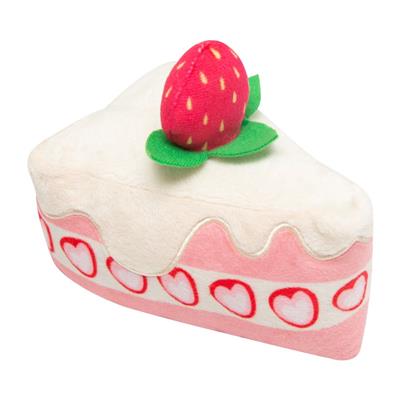 Piece of Cake Plush Dog Toy